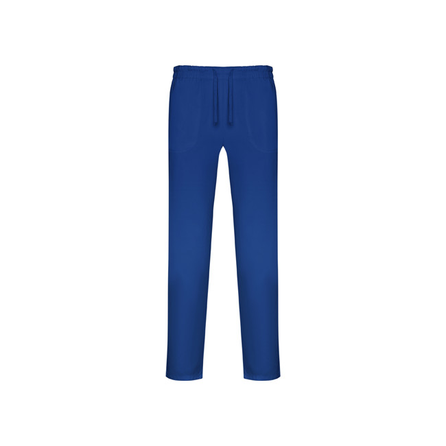 Pantalon de travail Care unisexe à coupe droite bleu royal - Roly