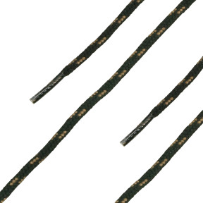 Lacets ronds noir/marron - Haix