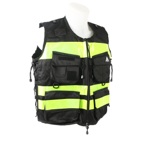 Mehrtaschen-Einsatzweste STAFF ACCESS schwarz - Dimatex