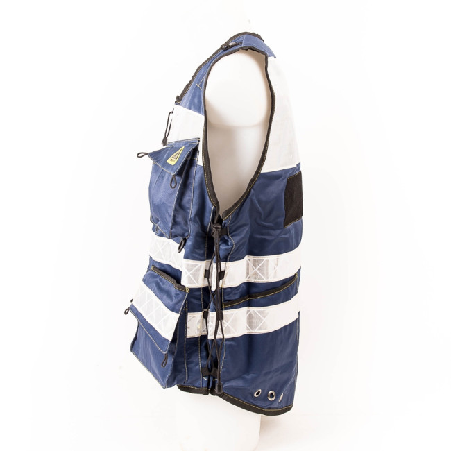 Multi-pocket interventievest STAFF ACCESS donkerblauw - Dimatex
