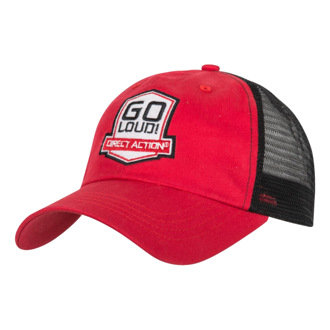 Casquette Go Loud Rouge - Direct Action