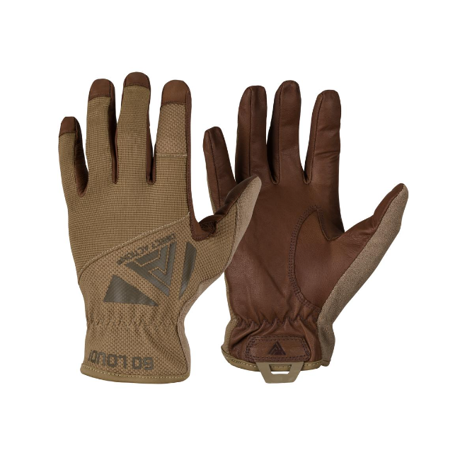 Leichte Handschuhe aus Leder coyote - Direct Action
