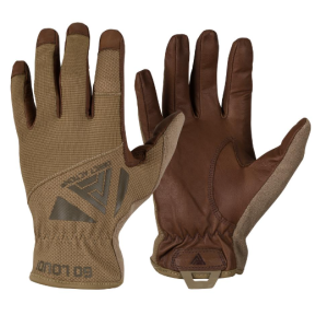 Lichte leren handschoenen coyote - Direct Action