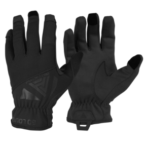 Leichte Handschuhe aus schwarzem Kunstleder - Direct Action