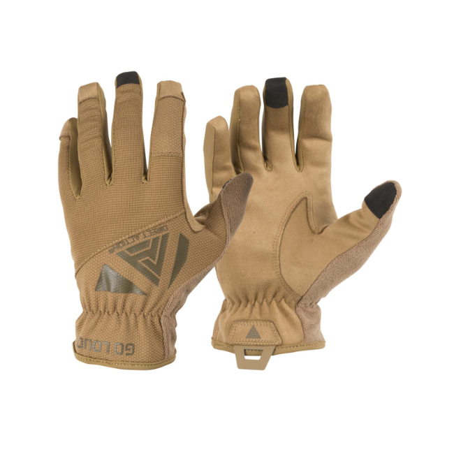 Leichte Handschuhe aus Kunstleder coyote - Direct Action