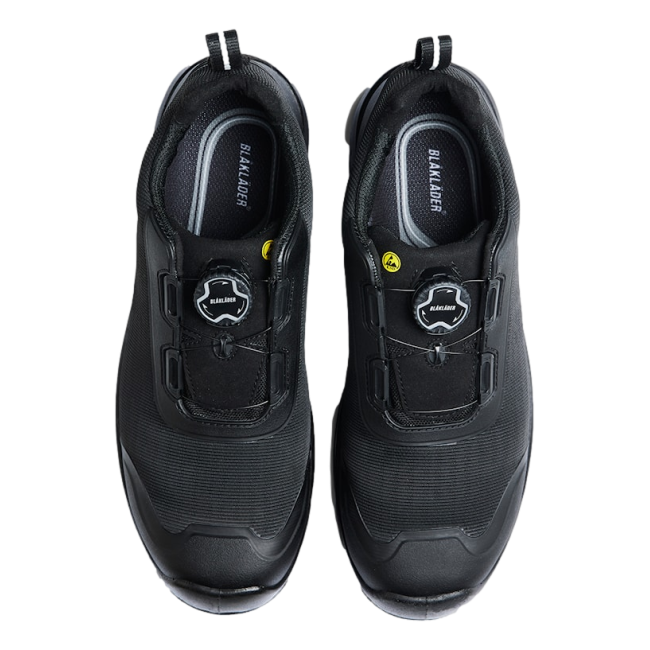 Sicherheitsschuhe Gecko S3 SRC HRO ESD Schwarz - Blaklader
