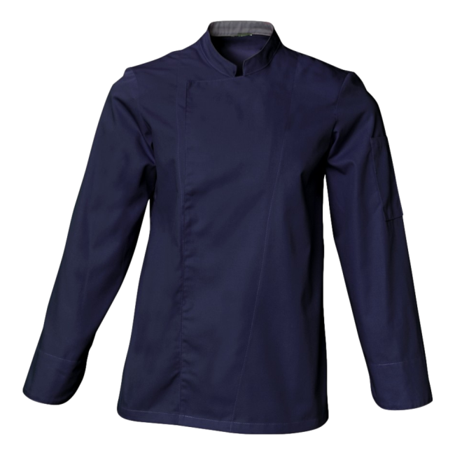 Veste de cuisine manches longues Cookie Marine - SNV