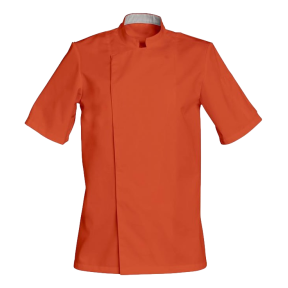 Veste de cuisine manches courtes Cookie Orange - SNV