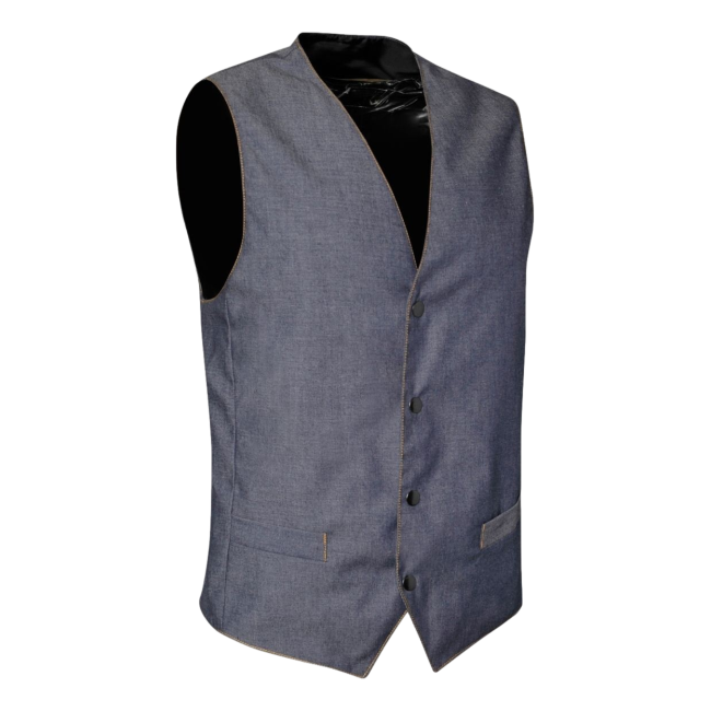 Gilet de service sans manches Felix Denim - SNV