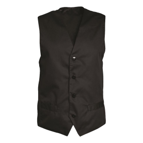 Gilet de service sans manches Felix Noir - SNV