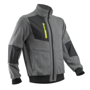 MIKAN Veste molleton gris chiné, 300g/m² - COVERGUARD