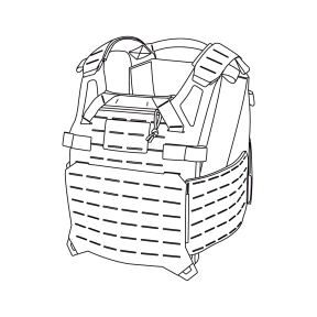Porte-plaques Spitfire en cordura pencott® greenzone™ - Direct Action