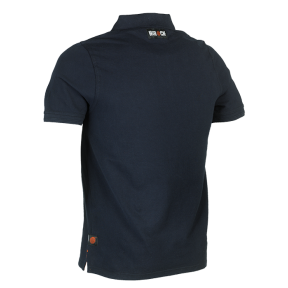 Kurzarm-Polo Levi Marineblau - Herock