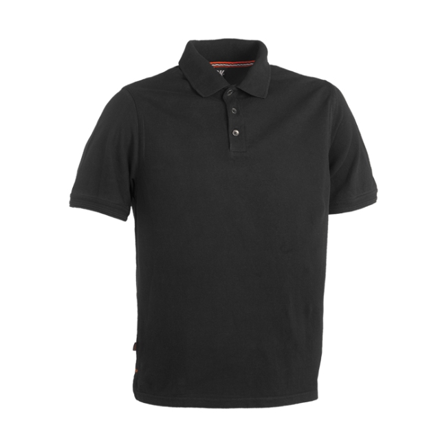 Polo manches courtes Levi Noir - Herock
