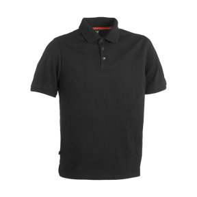Kurzarm-Polo Levi Schwarz - Herock