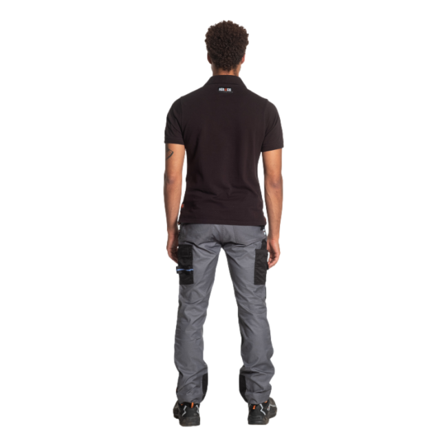 Polo manches courtes Levi Noir - Herock