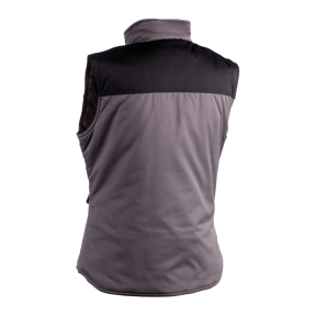 Gilet de travail pour femme Diana Gris et noir - Herock