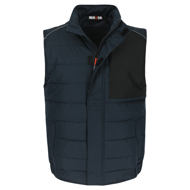 Gilet de travail Diomedes Bleu marine et noir - Herock