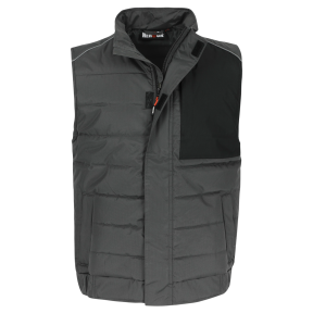 Gilet de travail Diomedes Charbon et noir - Herock