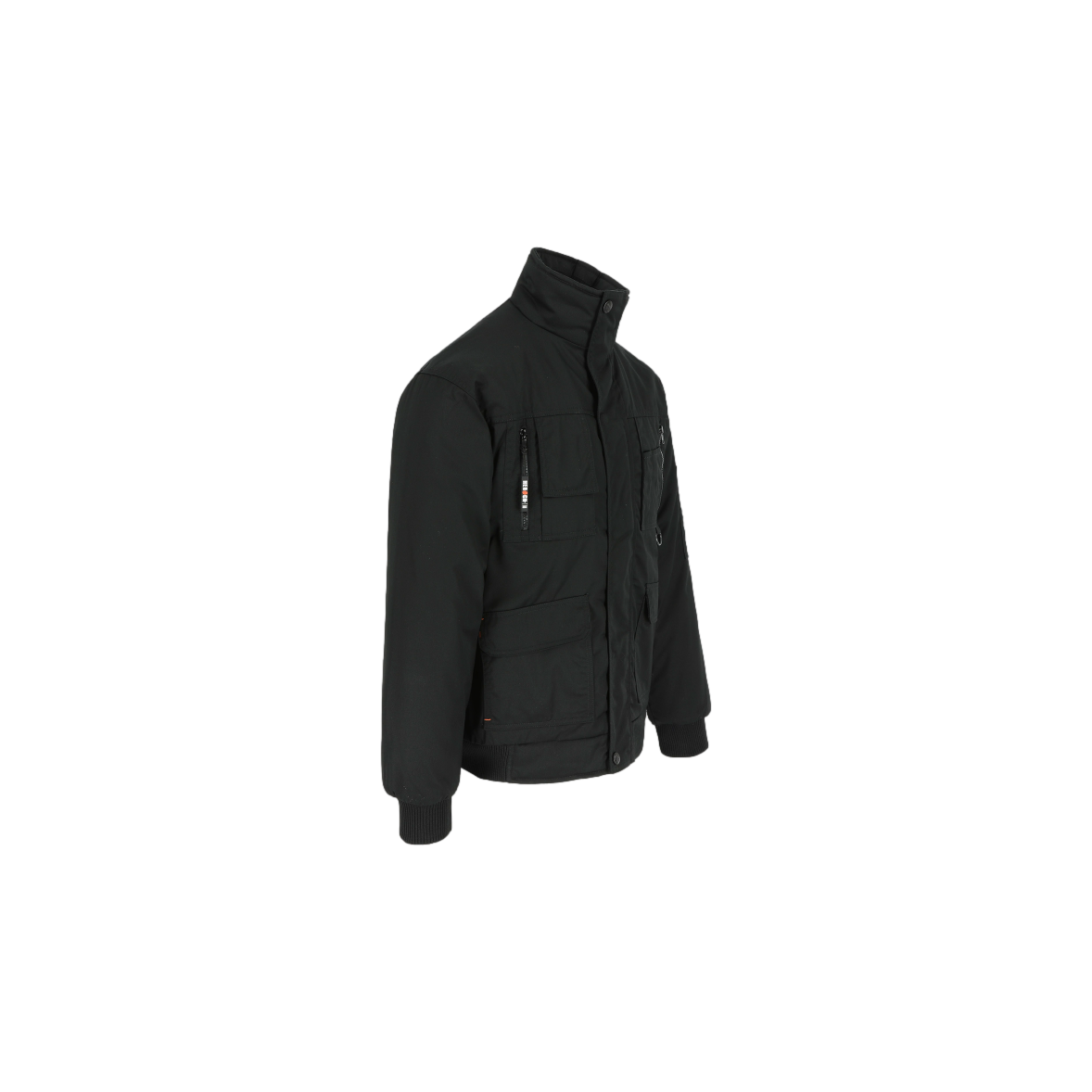 Typhon Black Multi-pocket Work Jacket - Herock