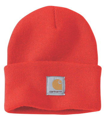 Bonnet Watch Hat A18 orange currant - Carhartt