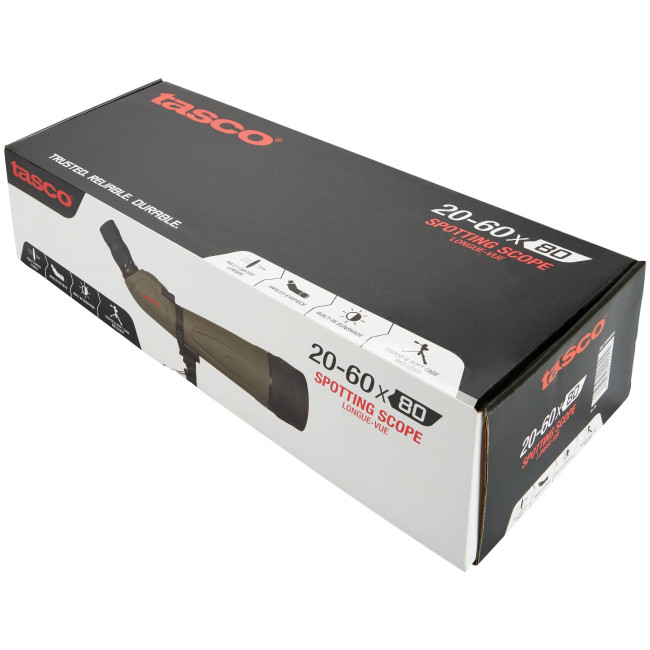 Luneta z trójnogiem 20-60x80 oliwkowa - Tasco