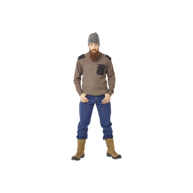 Pantalon de travail Pluto en jean bleu - Herock