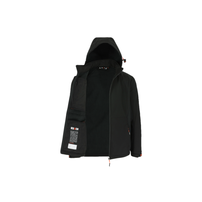 Trystan Softshell-Jacke Schwarz - Herock