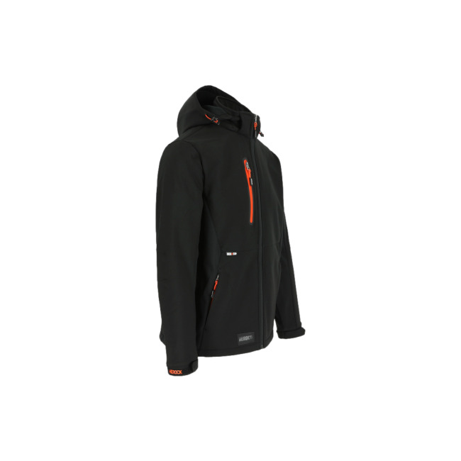 Trystan kurtka softshell Czarny - Herock