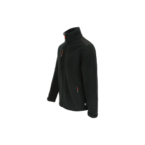 Fleece werkvest Markus zwart - Herock