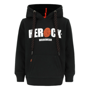 Bluza z kapturem dziecięca Hero Kids Czarna - Herock