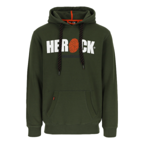 Sweater avec capuchon Hero Kaki foncé et noir - Herock