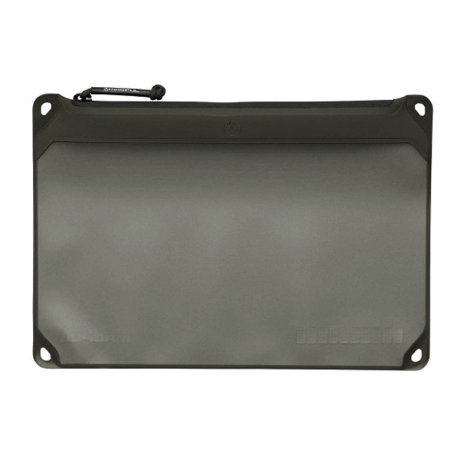 Große transparente Tasche Daka breit olivgrün - Magpul