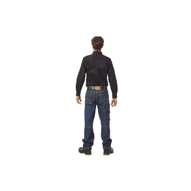 Werkbroek Kronos in donkerblauwe jeans - Herock