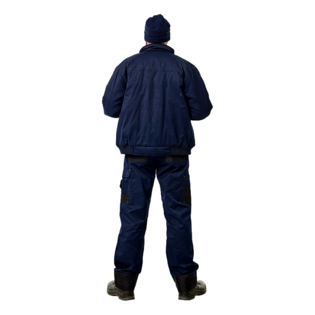 Pantalon de travail Mars Bleu marine et noir - Herock