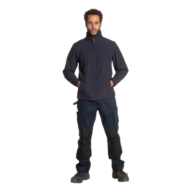 Pantalon de travail court Titan Bleu marine - Herock
