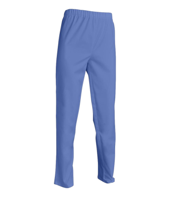 Pantalon mixte polycoton Andre Bleu métro - SNV