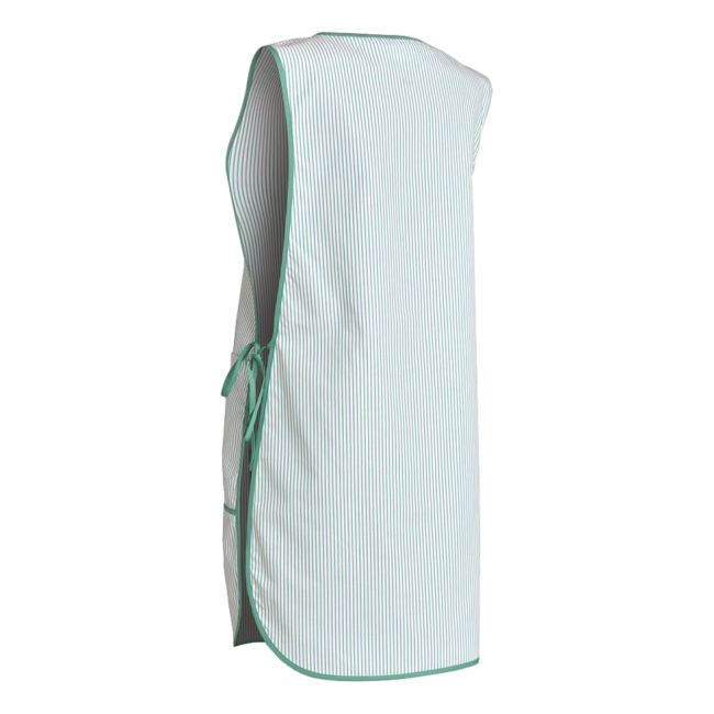 Chasuble sans manches Marion Vert rayé - SNV