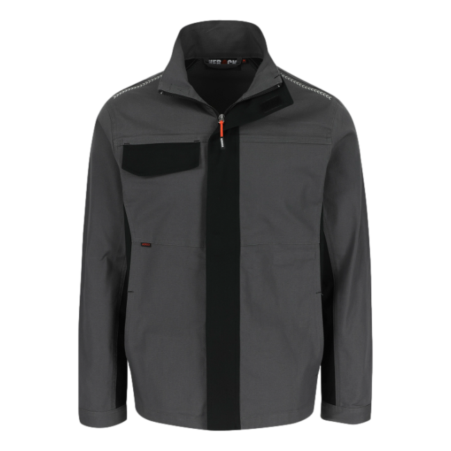 Veste de travail Drago Charbon et noir - Herock