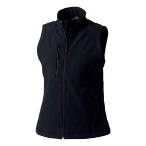 Kamizelka Softshell dla Kobiet Czarna - Russell