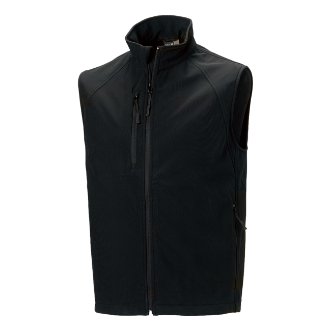 Softshell-Bodywarmer für Herren Schwarz - Russell