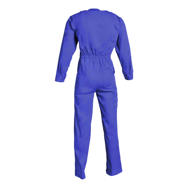 Werkoverall dubbele sluiting Victor Blauw Bugatti - SNV