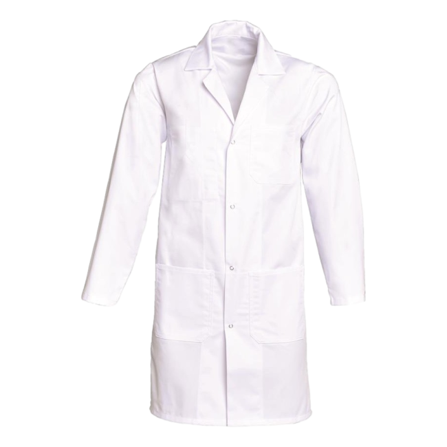 Blouse de travail pression Xavier Gris - SNV