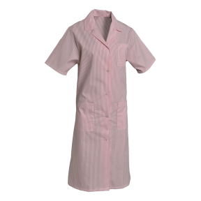 Blouse manches courtes polycoton Madona Rose rayé - SNV