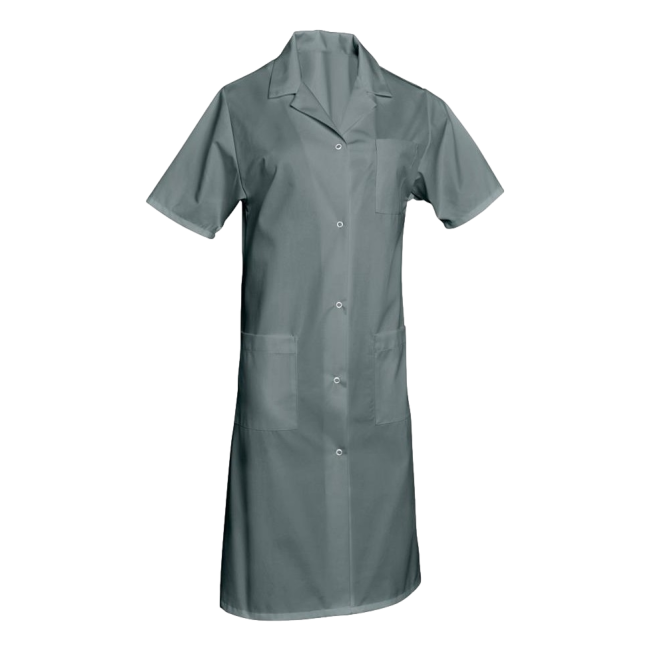 Blouse manches courtes polycoton Madona Gris - SNV