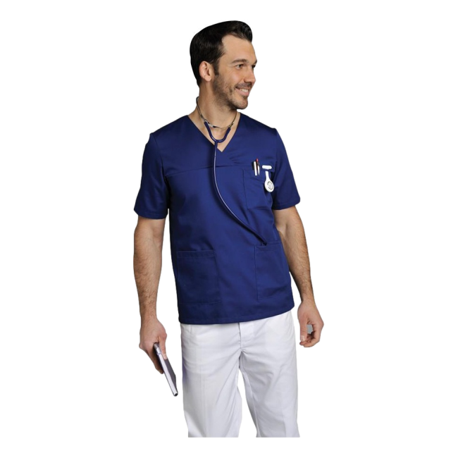 Tunique de travail homme Jules Bleu marine - SNV