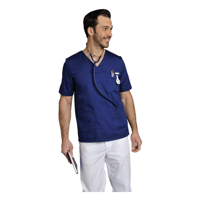 Tunique de travail homme Jules Bleu marine - SNV