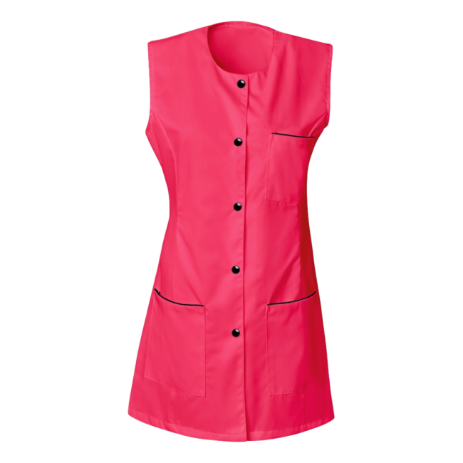 Tunique femme sans manches Taylor Rose et noir - SNV