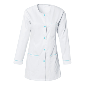Tunique femme manches réglables Taylor Blanc et bleu pacifique - SNV
