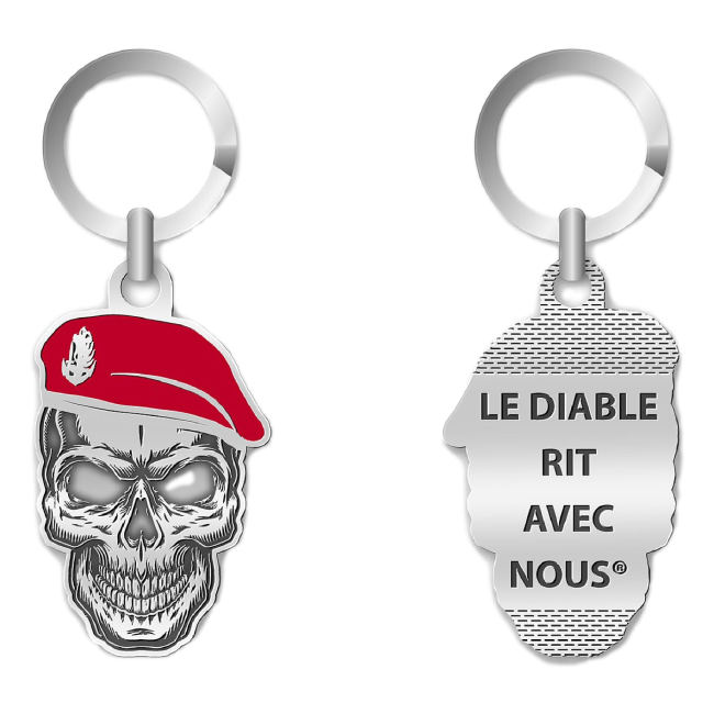 Sleutelhanger De Duivel Lacht Met Ons Colo - Army Design by Summit Outdoor